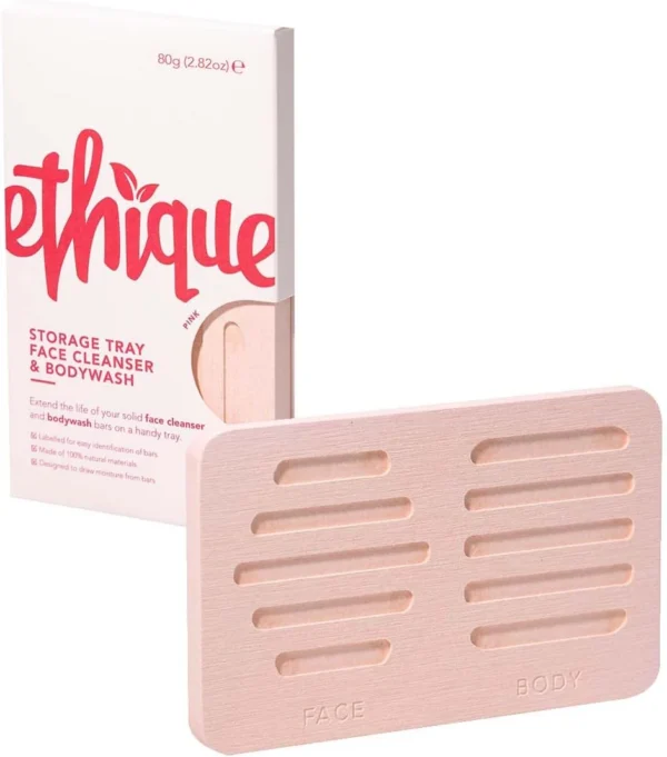 Ethique Storage Tray Face Cleanser & Body wash - Pink